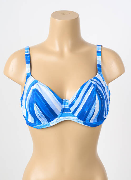 Sutien de costum de baie albastru FREYA femeie