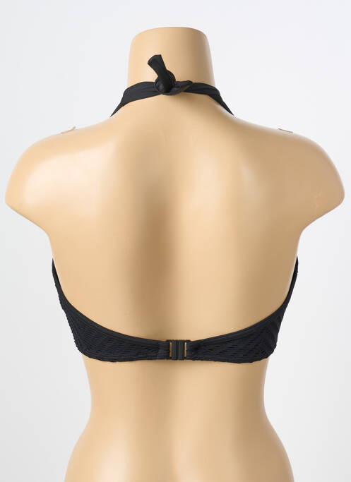 Sutien de costum de baie elasticitate sutien cupe întregi cu decolteu înalt negru FREYA femme