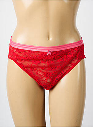 Tanga elasticitate roșu FREYA femeie