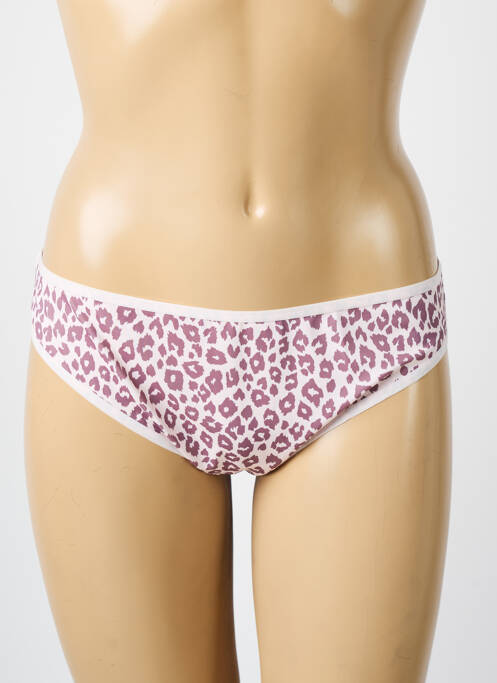 Chilot țesătură satinată roz FREYA femme