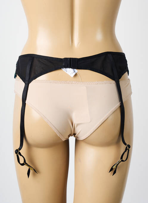 Corset/Jartieră negru FREYA femeie