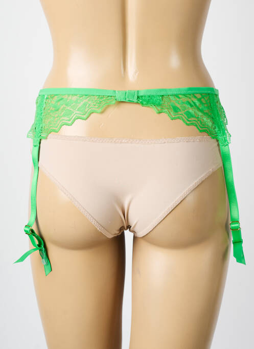 Corset/Jartieră verde FREYA femeie