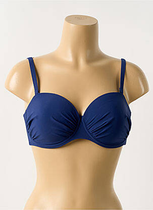 Sutien de costum de baie elasticitate top sutien modelat albastru ROSA FAIA femeie