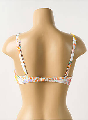 Sutien de costum de baie elasticitate top sutien modelat portocalie ROSA FAIA femeie