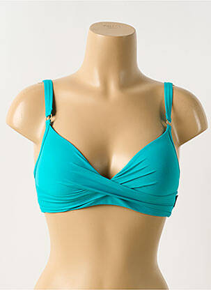 Sutien de costum de baie elasticitate top sutien modelat albastru ROSA FAIA femeie