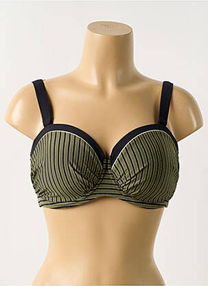 Sutien de costum de baie elasticitate top sutien modelat verde ROSA FAIA femeie