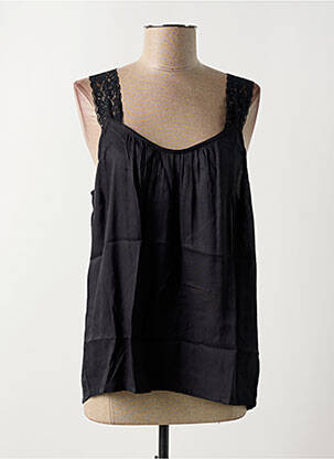 Top negru CREAM femeie