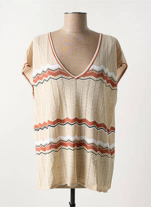 Pulover bej CREAM femeie