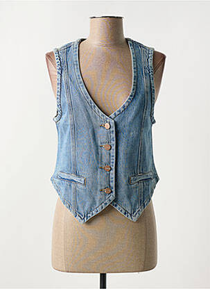 Vestă fără mâneci albastru JANE BLUE femeie
