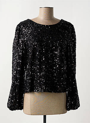 Top negru PEACE N'LOVE femeie