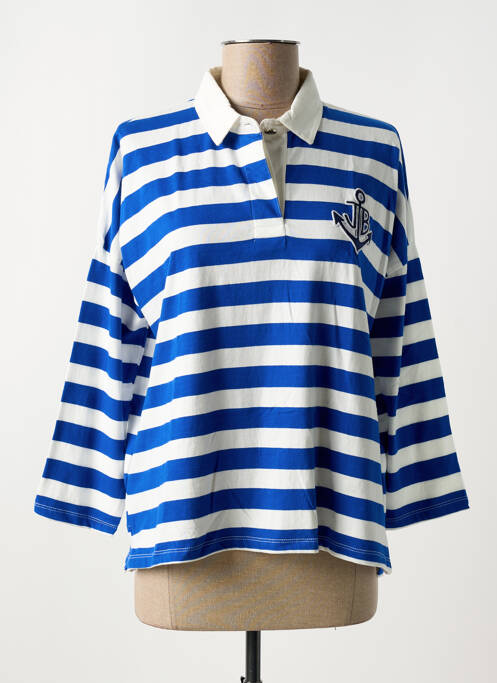 Polo albastru JANE BLUE femeie