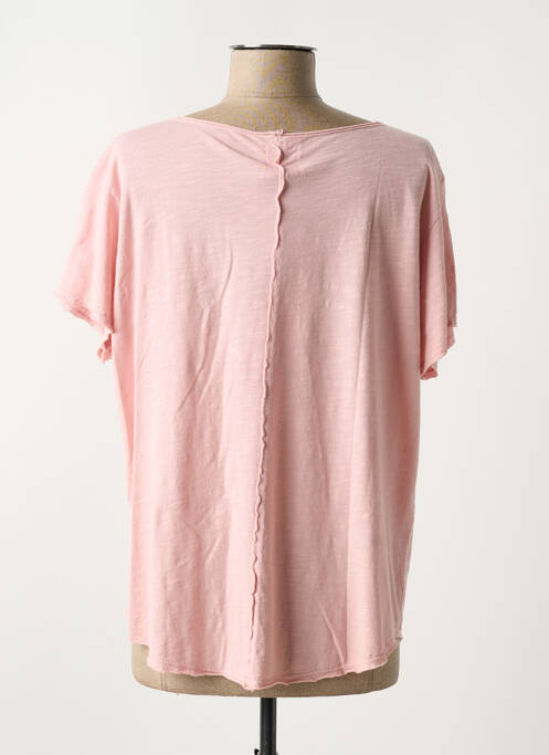 Tricou roz FIVE femeie