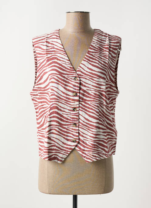 Vestă fără mâneci maro B.YOUNG femeie