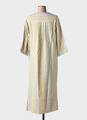 Rochie lungă mâneci lungi mâneci lungi albastru CREAM femeie