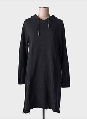 Rochie midi mâneci lungi mâneci lungi negru BSB femeie