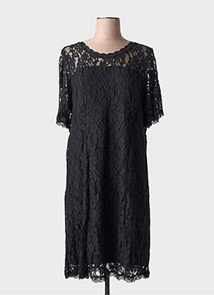 Rochie midi mâneci scurte mâneci scurte negru CREAM femeie