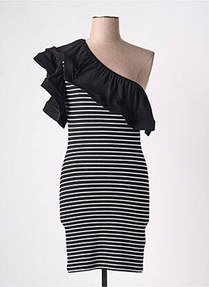 Rochie scurtă fără mâneci fără mâneci negru BSB femeie