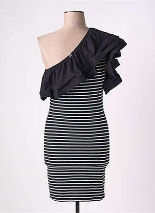 Rochie scurtă fără mâneci fără mâneci negru BSB femeie