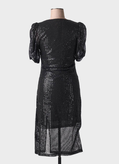 Rochie midi negru ICHI femeie