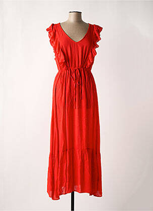 Rochie lungă roșu CREAM femeie