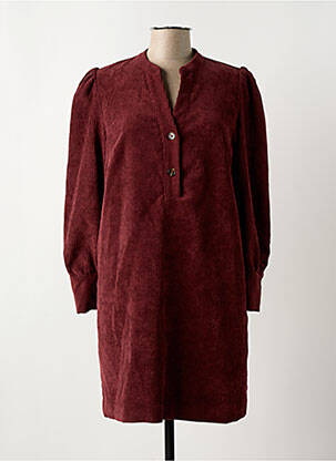 Rochie midi mâneci lungi mâneci lungi violet LA FEE MARABOUTEE femme