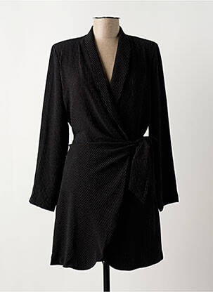 Rochie scurtă mâneci lungi mâneci lungi negru MORGAN femeie