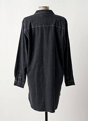 Rochie midi mâneci lungi mâneci lungi gri ICHI femeie