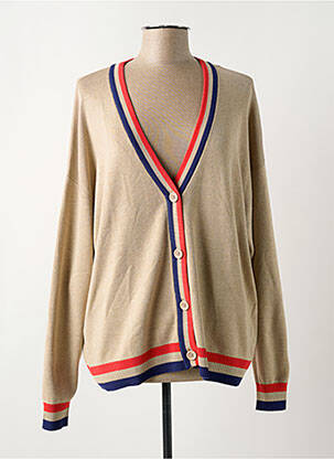 Vestă cu mâneci lungi bej B.YOUNG femeie