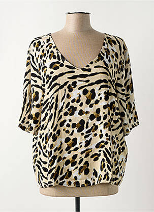 Bluză bej ICHI femeie