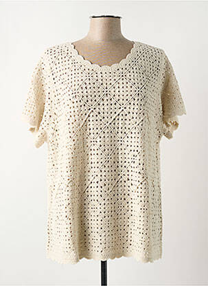 Top bej CREAM femeie