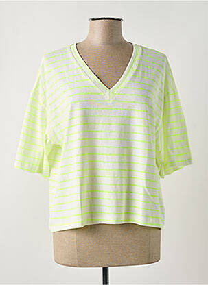 Tricou galben GG LUXE femeie