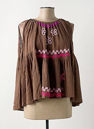 Top maro JOHANNA PARIS femeie