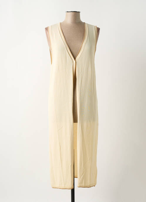 Vestă fără mâneci bej MD'M femeie