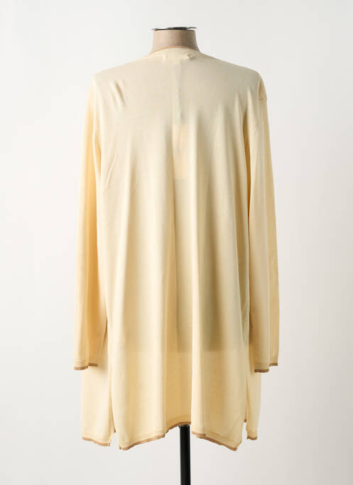 Vestă cu mâneci lungi bej MD'M femeie