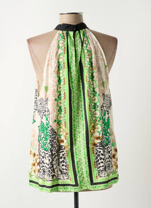 Top verde CREAM femeie