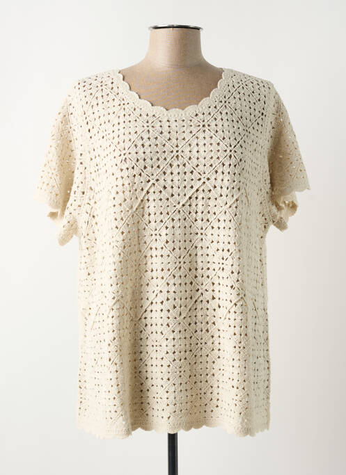 Top bej CREAM femeie