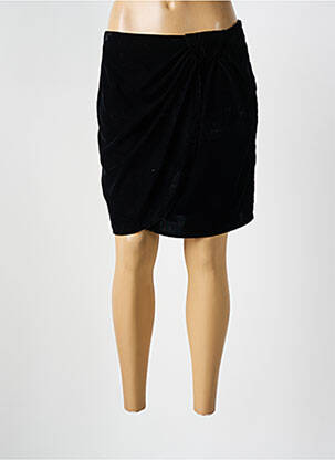 Fustă scurtă negru MORGAN femeie