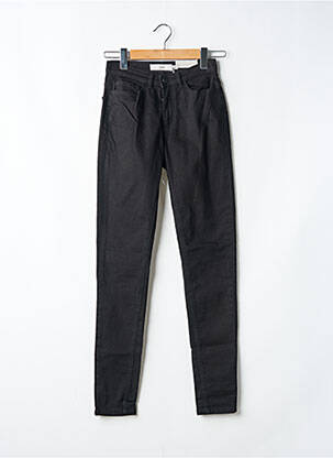 Pantalon slim buzunare negru ICHI femeie