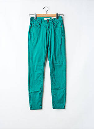 Pantalon slim buzunare verde închis CREAM femeie