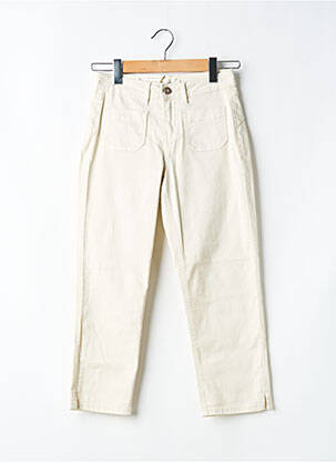 Pantalon drept bej CREAM femeie