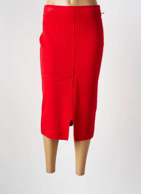 Fustă midi roșu SUGAR BABE femeie