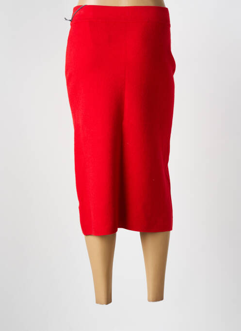 Fustă midi roșu SUGAR BABE femeie