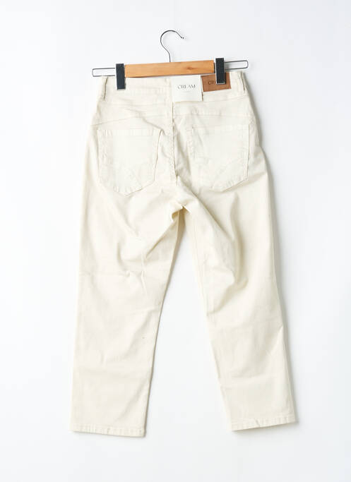 Pantalon drept bej CREAM femeie