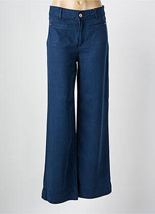 Pantalon evazat albastru MOS MOSH femeie