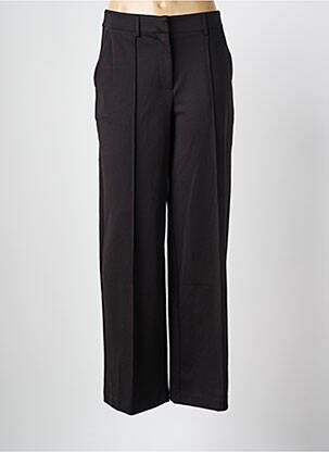 Pantalon drept negru ICHI femeie