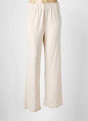 Pantalon drept bej ICHI femeie