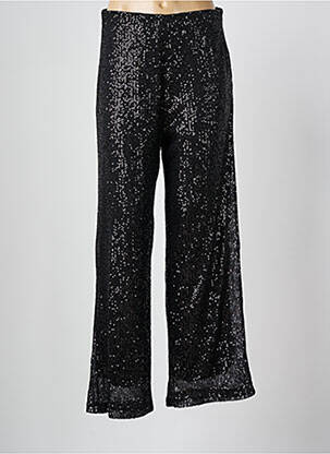 Pantalon evazat negru ICHI femeie