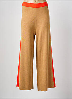 Pantalon evazat bej LOLA CASADEMUNT femeie