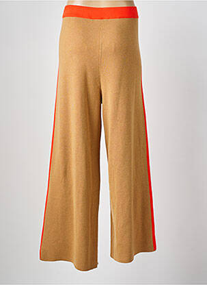 Pantalon evazat bej LOLA CASADEMUNT femeie