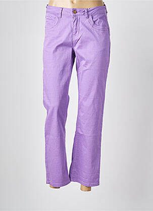 Blugi cu croială slim violet CREAM femeie